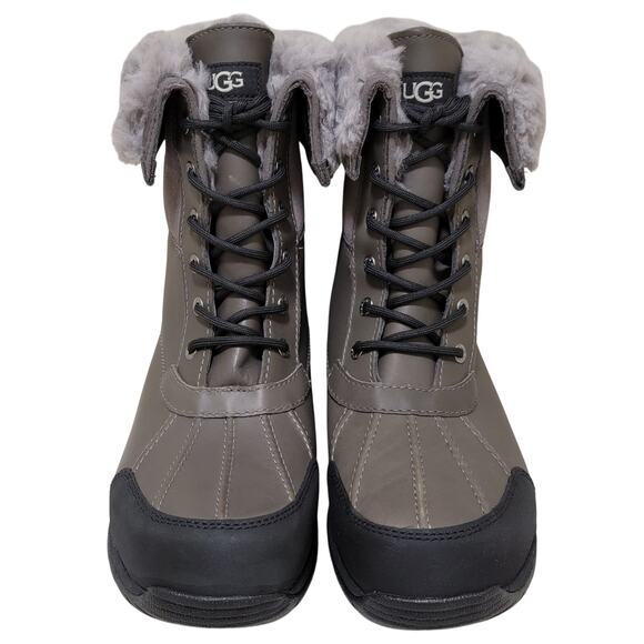 UGG Men Butte Waterproof Insulated Mid Calf Duck Boots Size US 11 Metal Grey main image 7